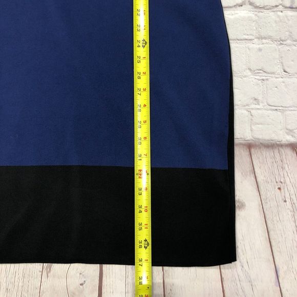 Lauren Ralph Lauren Women Viscose Blend Fitted Bodycon Dress Size Medium M115 -8 - Picture 3 of 13